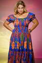 Vestido Plus Size Corpo em Lastex