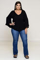 Blusa Plus Size Flor do Rio