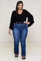 Blusa Plus Size Flor do Rio