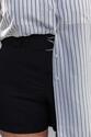 Short Plus Size Preto Fivelas