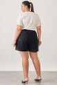 T-shirt Plus Size Malha de Algodão