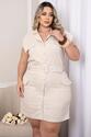 Vestido Plus Size Latte
