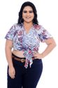 Cropped Plus Size Floral