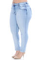 Calça Jeans Plus Size Tachas